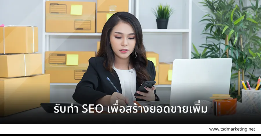 รับทำ SEO สร้างยอดขายเพิ่มกำไร
