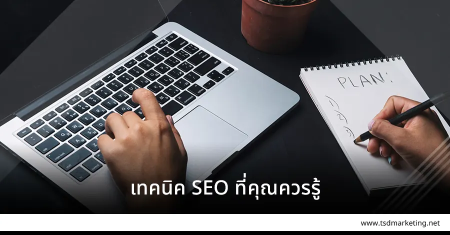 เทคนิค SEO ที่คุณต้องรู้