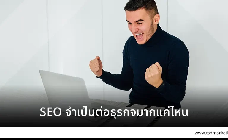 SEO จำเป็นต่อธุรกิจมากแค่ไหน
