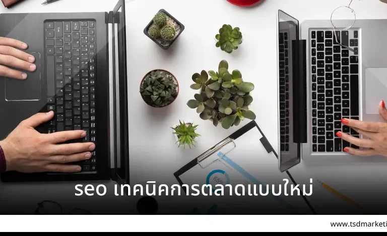SEO เทคนิคการตลาดแบบใหม่