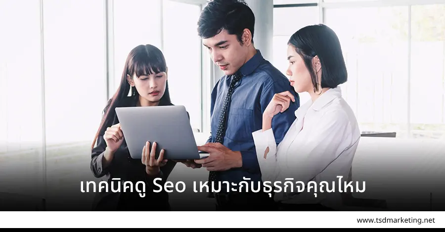 เทคนิคดู Seo เหมาะกับธุรกิจคุณหรือเปล่า