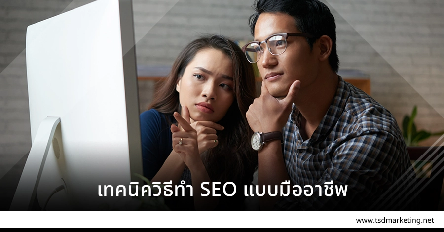 เทคนิควิธีทำ SEO กับมืออาชีพ