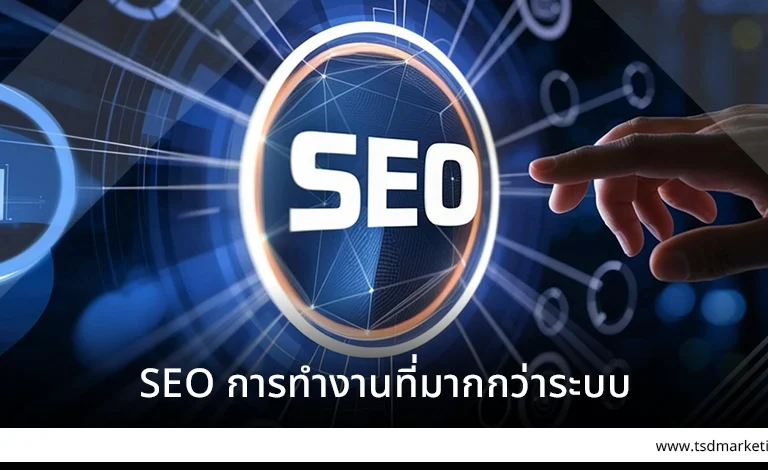SEO การทำงานที่มากกว่าระบบ