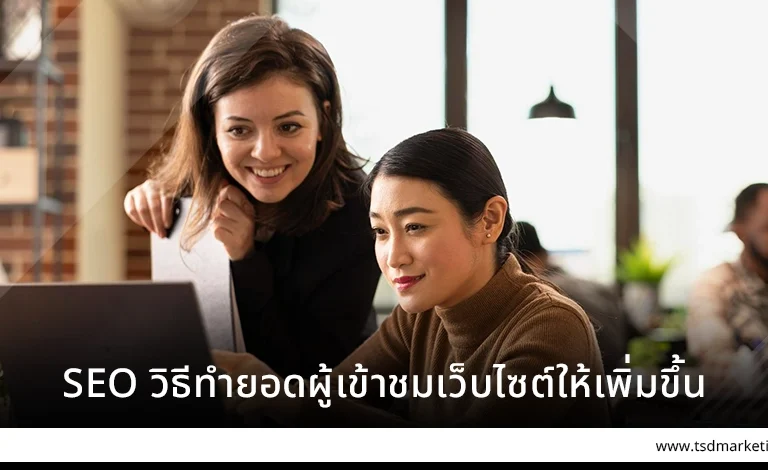 SEO วิธีทำยอดผู้เข้าชมเว็ปไซต์ให้เพิ่มขึ้น