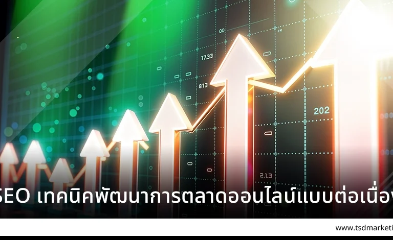 SEO เทคนิคพัฒนาการตลาดออนไลน์แบบต่อเนื่อง