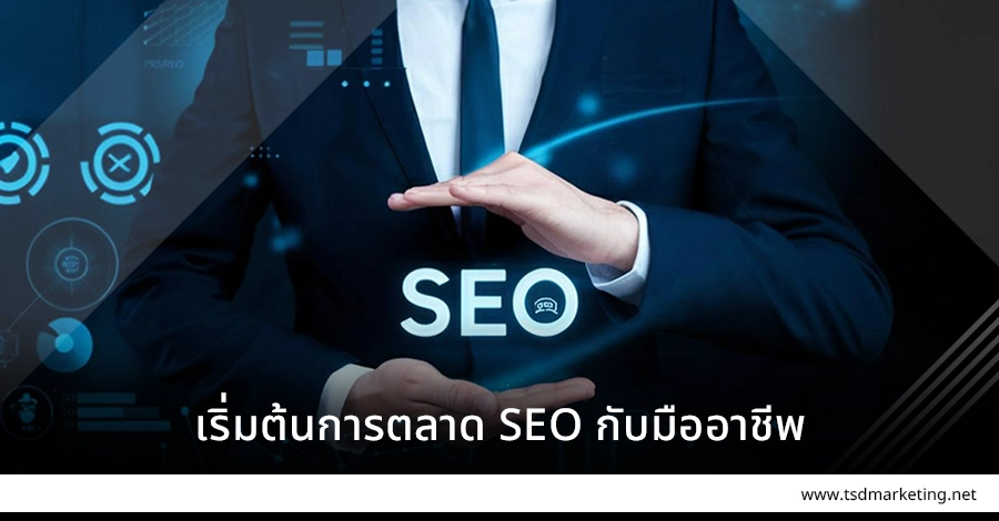เริ่มต้นการตลาดออนไลน์ SEO กับมืออาชีพ