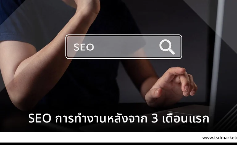 SEO การทำงานหลังจาก 3 เดือนแรก