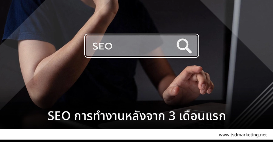 SEO การทำงานหลังจาก 3 เดือนแรกก็สำคัญ