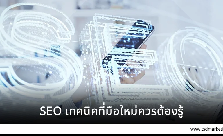 SEO เทคนิคที่มือใหม่ควรต้องรู้